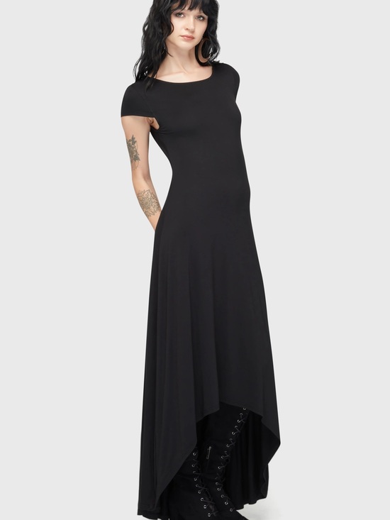 Killstar Dresses & Skirts - Killstar Black High-Low Maxi Dress